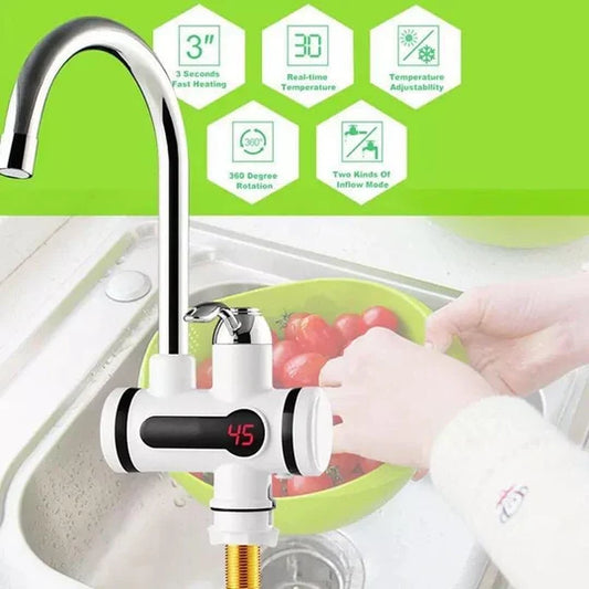 Electric Water Heater Hot Water Faucet Kitchen Faucet Electric Water Tap